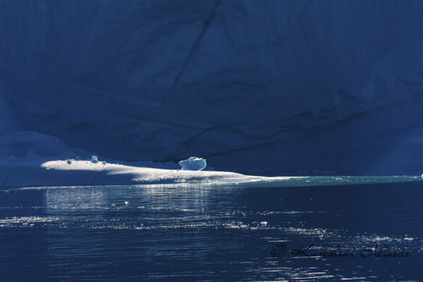 Light on Iceberg, Scoresby Sund