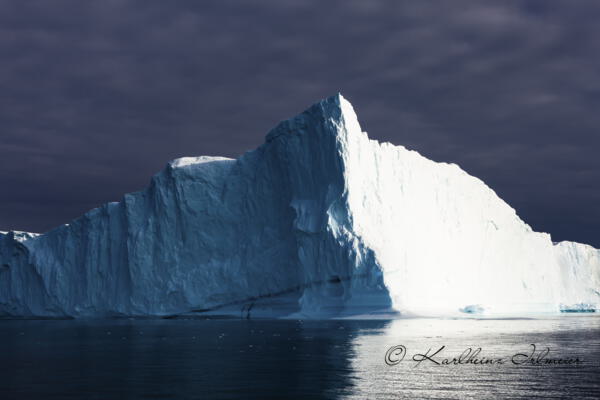 Iceberg at dawn, Scoresby Sund