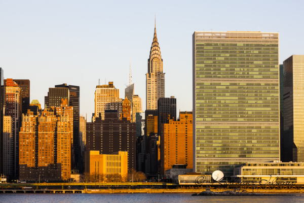 Chrysler Building, United Nations, Manhattan, New York City